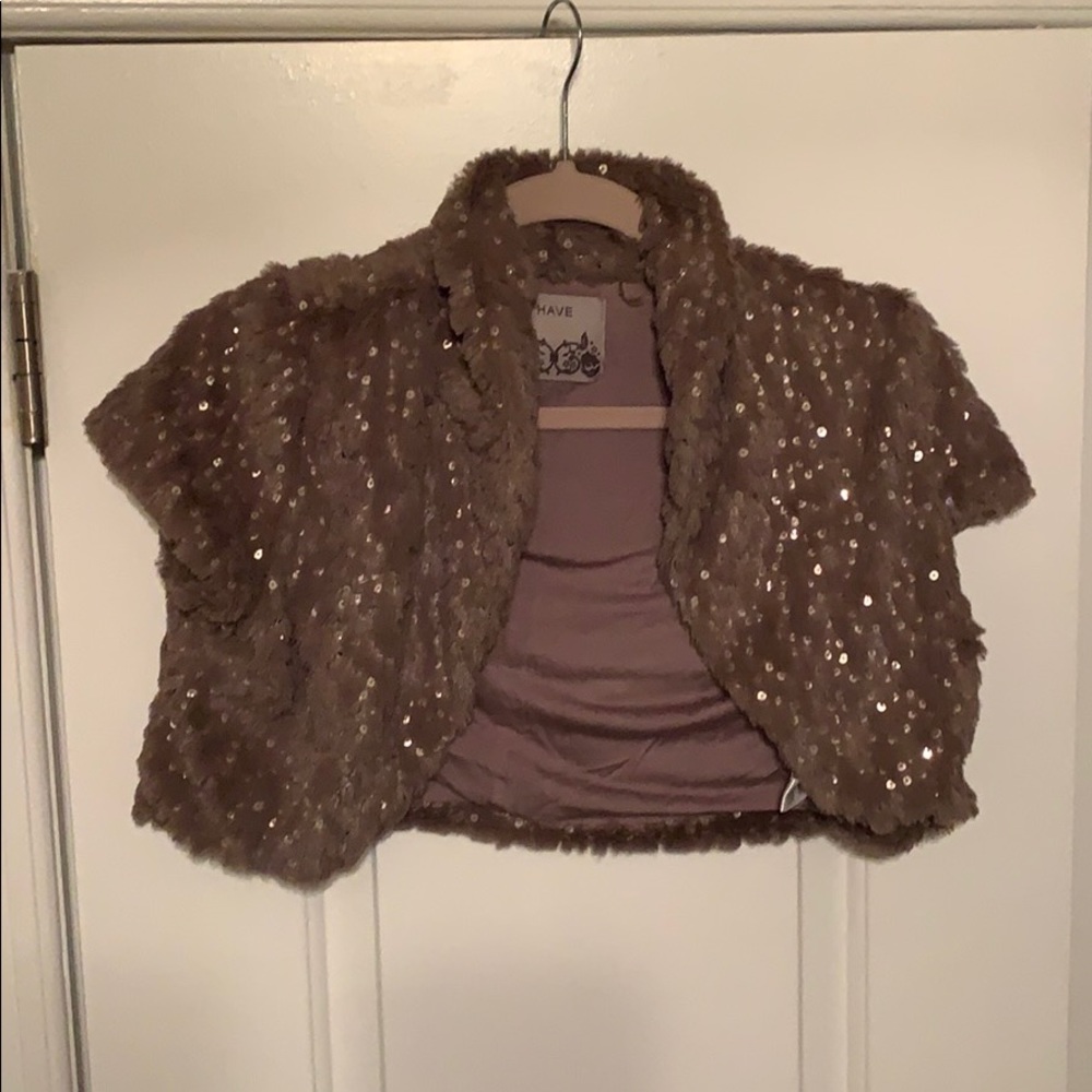 Sparkly shawl
